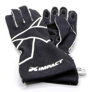 impact axis racing glove black