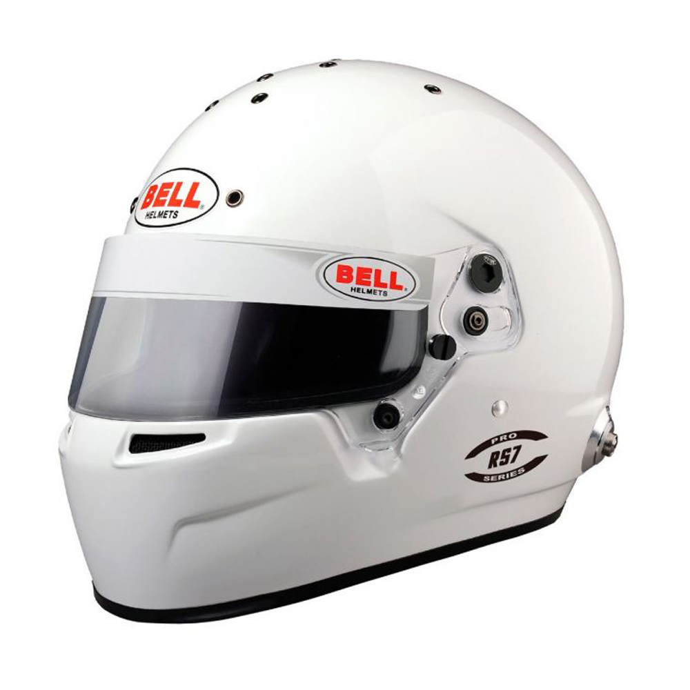 bell rs7 sa2020 racing helmet white