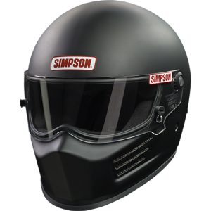 simpson super bandit sa2020 racing helmet matte black
