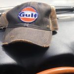 gulf distressed cap black