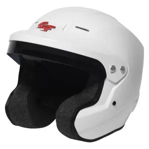 G Force NOVA Open Face SA2020 Racing Helmet White