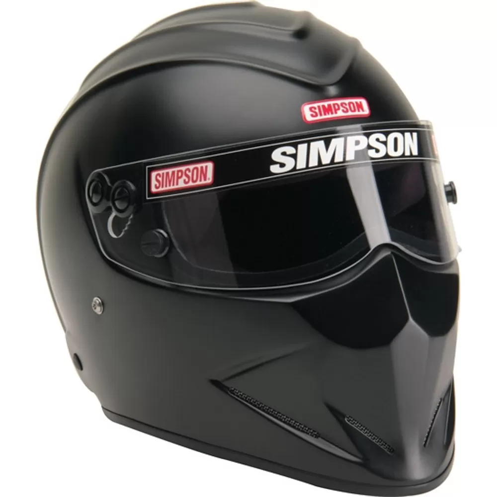 Simpson Diamondback SA2020 Racing Helmet, Matte Black | Call To Grid