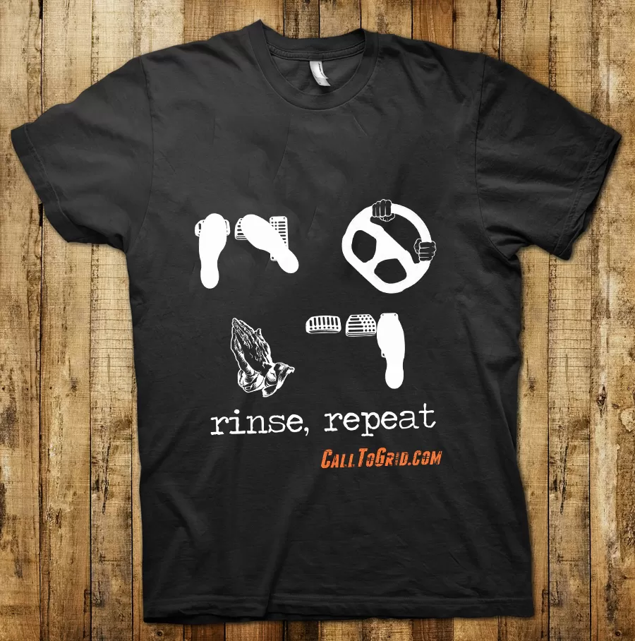 Corner Rinse Repeat tee